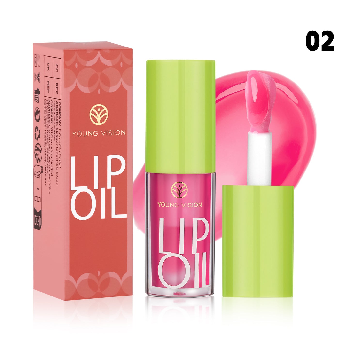 Universal Fade Lip Lines Water Light Lip Lacquer