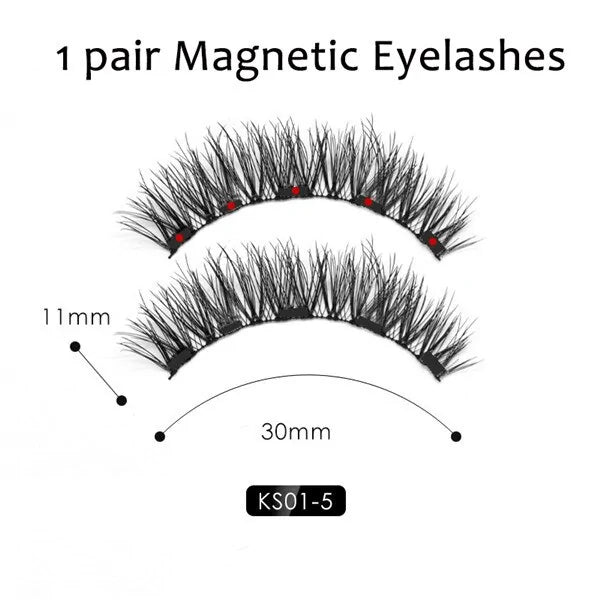 Magnetisches Wimpernverlängerungsset 