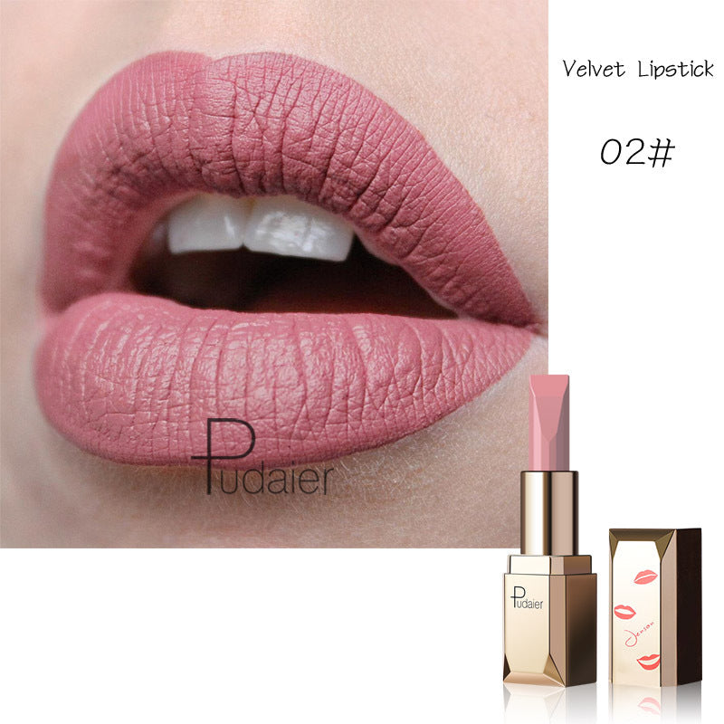 Pudaier Matte Matte Velvet Matte Makeup Star Lipstick