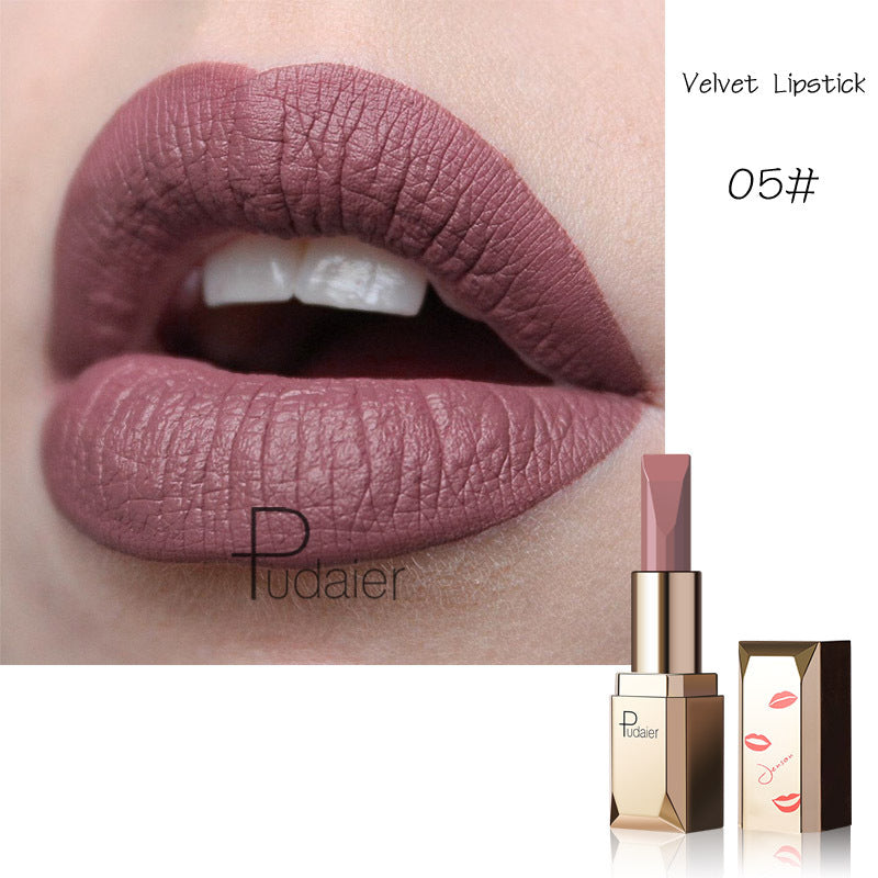 Pudaier Matte Matte Velvet Matte Makeup Star Lipstick