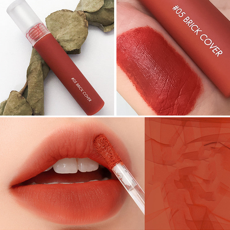 Matte, sanft gebrannte Lip Glaze