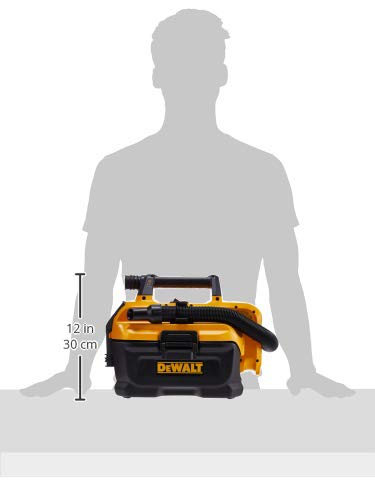 DEWALT 20V MAX Cordless Wet-Dry Vacuum, Portable Shop Vac, 2 Gallon Tank Capacity, Tool Only (DCV580H)