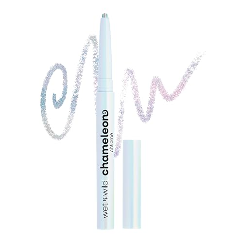 wet n wild Chameleon Chrome Retractable Waterproof Eyeliner, Smudge-Proof Dynamic Color Shift, Long-Lasting 18-Hour Wear, Cruelty-Free - Electric Prism