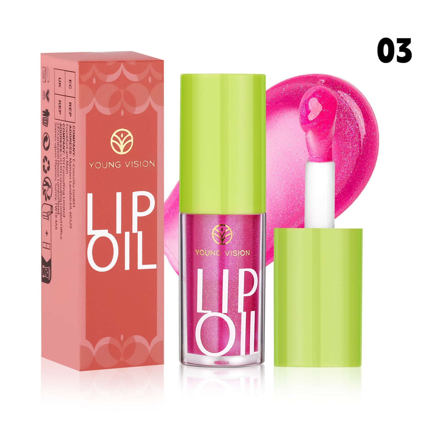 Universal Fade Lip Lines Water Light Lip Lacquer