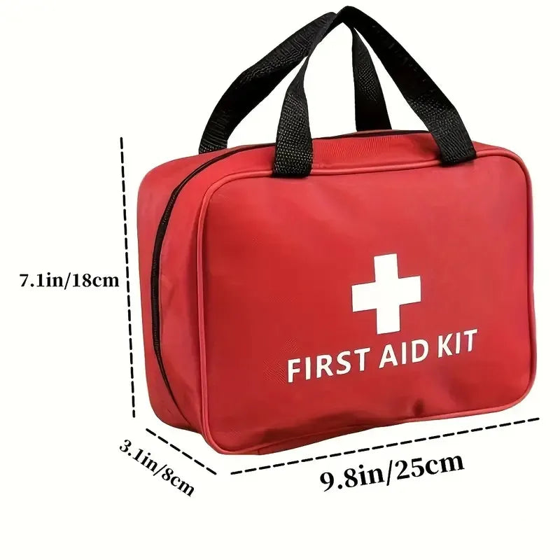 Grande trousse de secours médicale à main pour voiture, urgence, voyage en plein air 