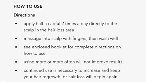 Men's Rogaine 5% Minoxidil Foam for Hair Loss and Hair Regrowth, Topical Treatment for Thinning Hair, 3-Month Supply, 2.11 Ounce, 3 Count (Pack of 1)