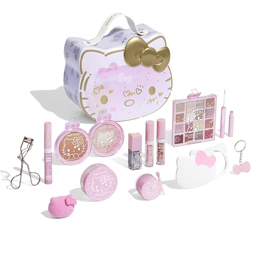 wet n wild Hello Kitty PR Box, Makeup Set with Versatile Unique looks, 2-Layered Keepsake Box, Buildable & Blendable Formulas, Cruelty-Free & Vegan