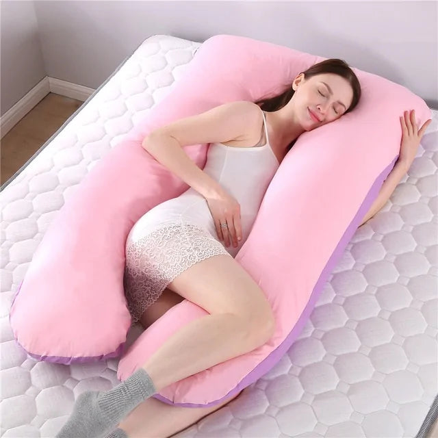 Coussin de soutien pour la grossesse - Forme en U 