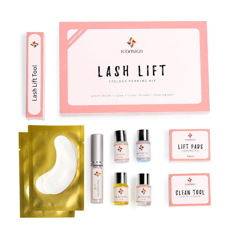 Kit de rehaussement de cils version améliorée ICONSIGN Lifting Perm Eyelash Eyes Makeup Tools