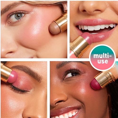 Physicians Formula Butter Glow & Go Multiuse Stick, Ultra-Creamy Radiant Finish Formula with Murumuru Butter, Vegan & Cruelty-Free- Beachy Pink