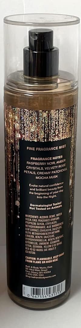 Bath and Body Works INTO THE NIGHT Fine Fragrance Mist 8 Fluid Ounce (2019 Limited Edition)