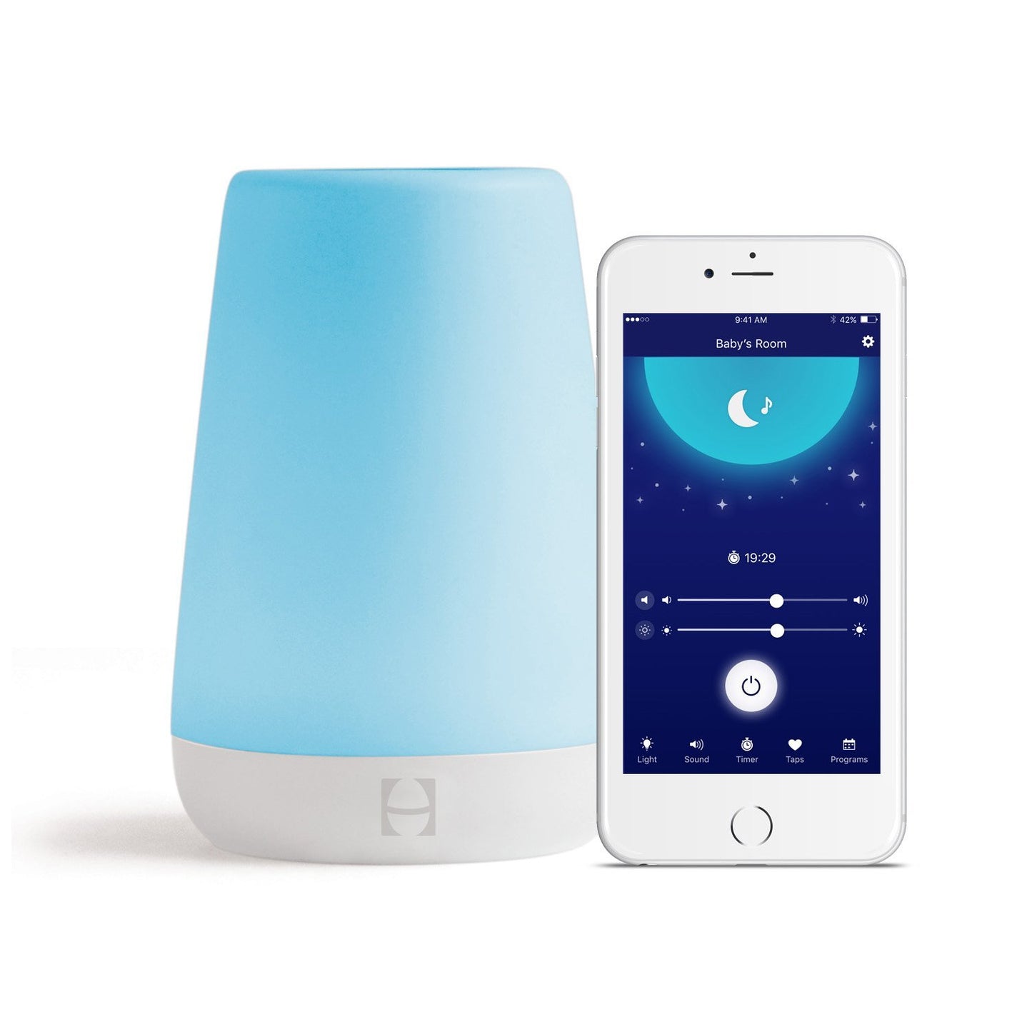 Hatch Rest Baby Sound Machine, Night Light 1st Gen (2017 Model - Bluetooth only)