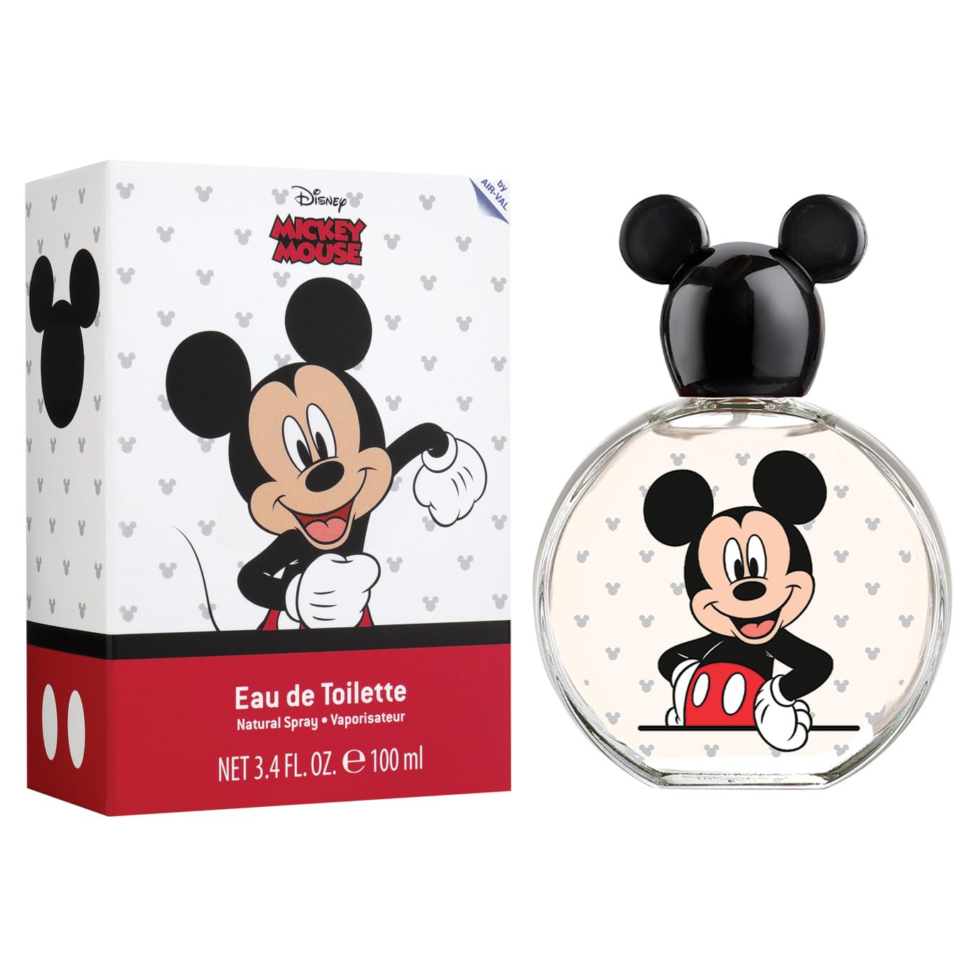 Mickey Mouse, Disney, Fragrance, for Kids, Eau de Toilette, EDT, 3.4oz, 100ml, Cologne, Spray, Made in Spain, by Air Val International