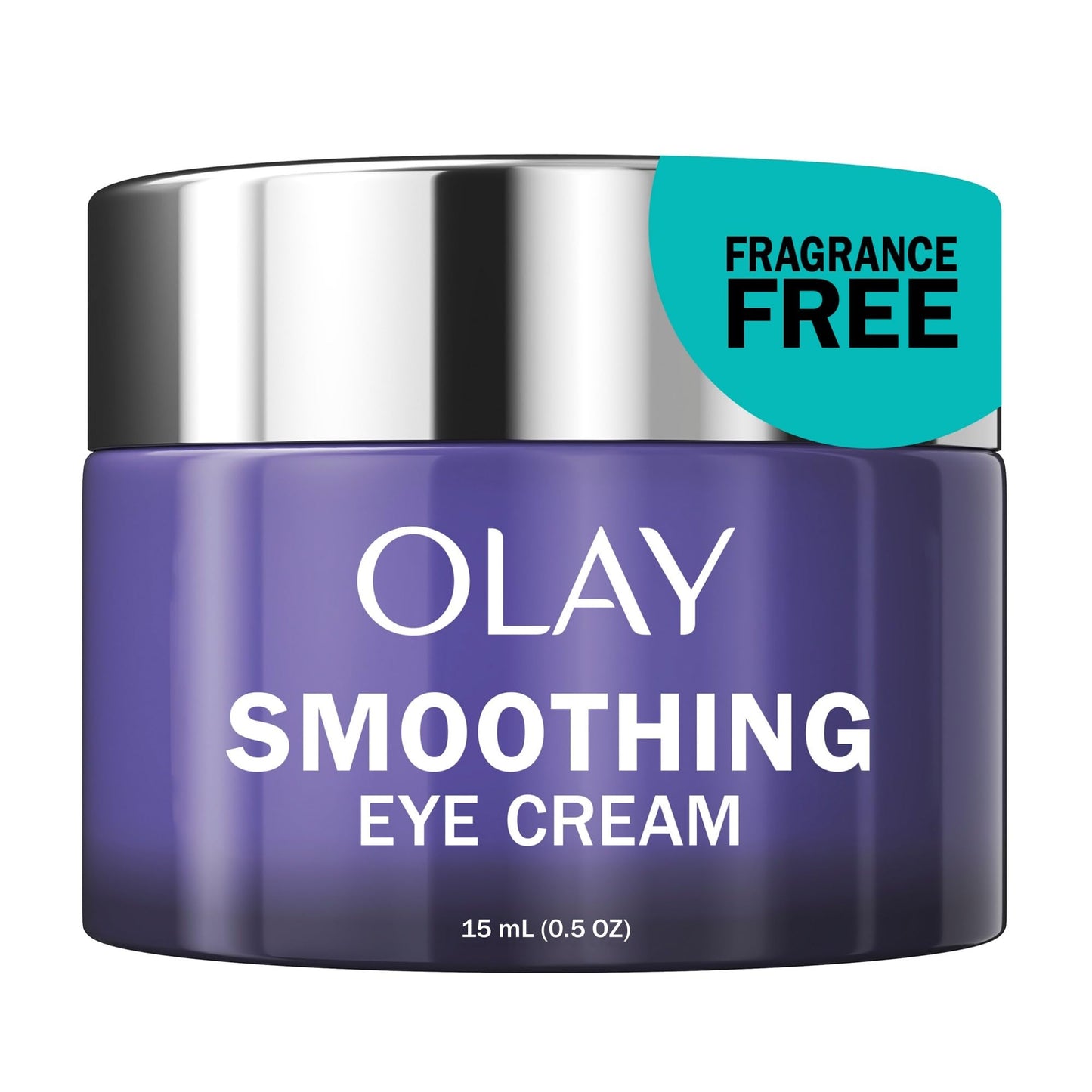 Olay Retinol 24 Night Smoothing Eye Cream, Fragrance-Free, 0.5 Fl Oz