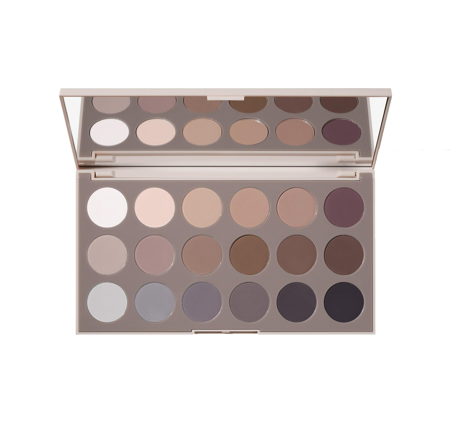 Morphe 18CT Makeup Palette - Matte Essentials Artistry Palette with Cool-Toned, All Matte Shades - Made to Build, Blend & Layer Flawlessly for Everyday, Versatile Makeup Looks (0.68 oz)