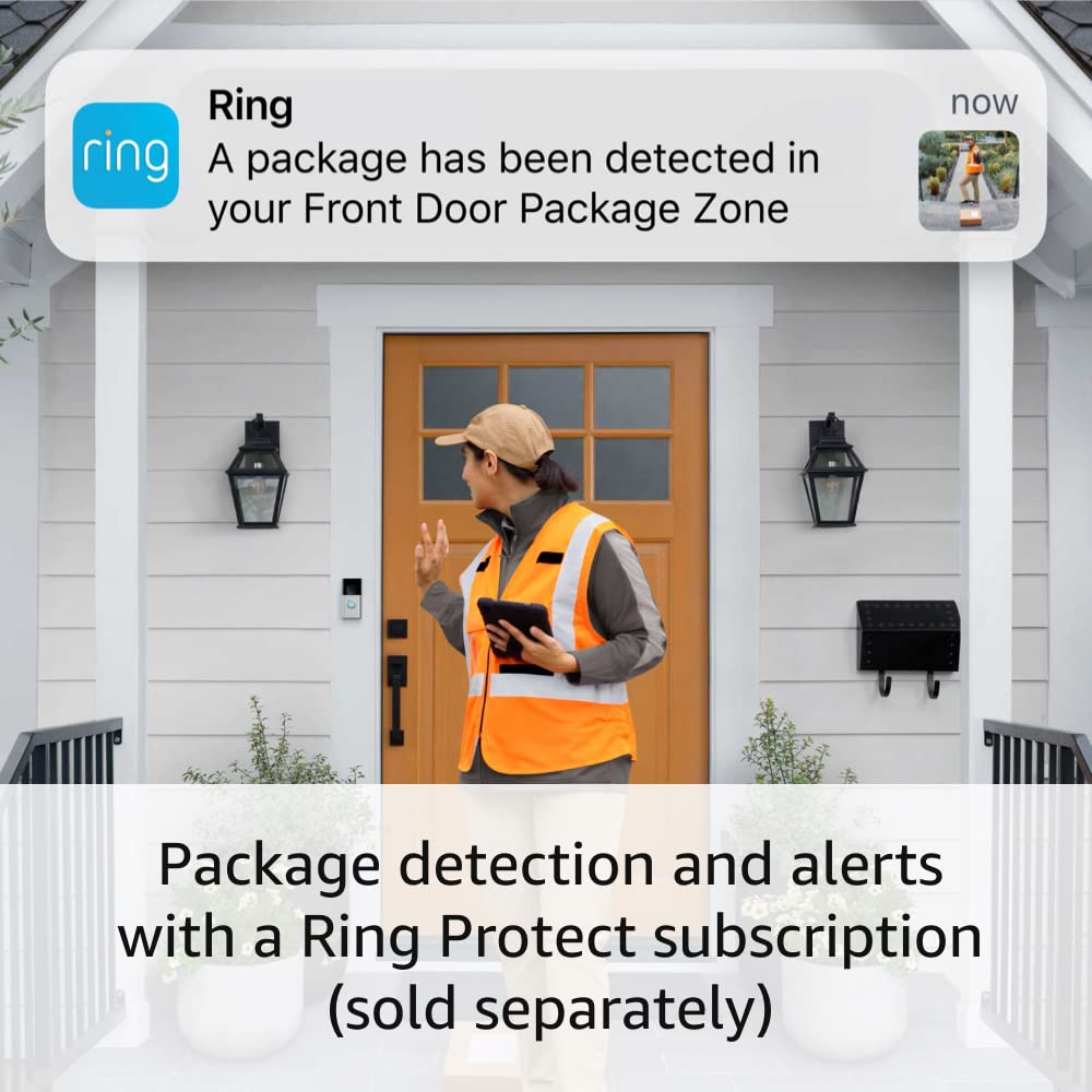 Like-New Ring Battery Doorbell Plus (newest model) | Head-to-Toe HD+ Video, motion detection & alerts, and Two-Way Talk