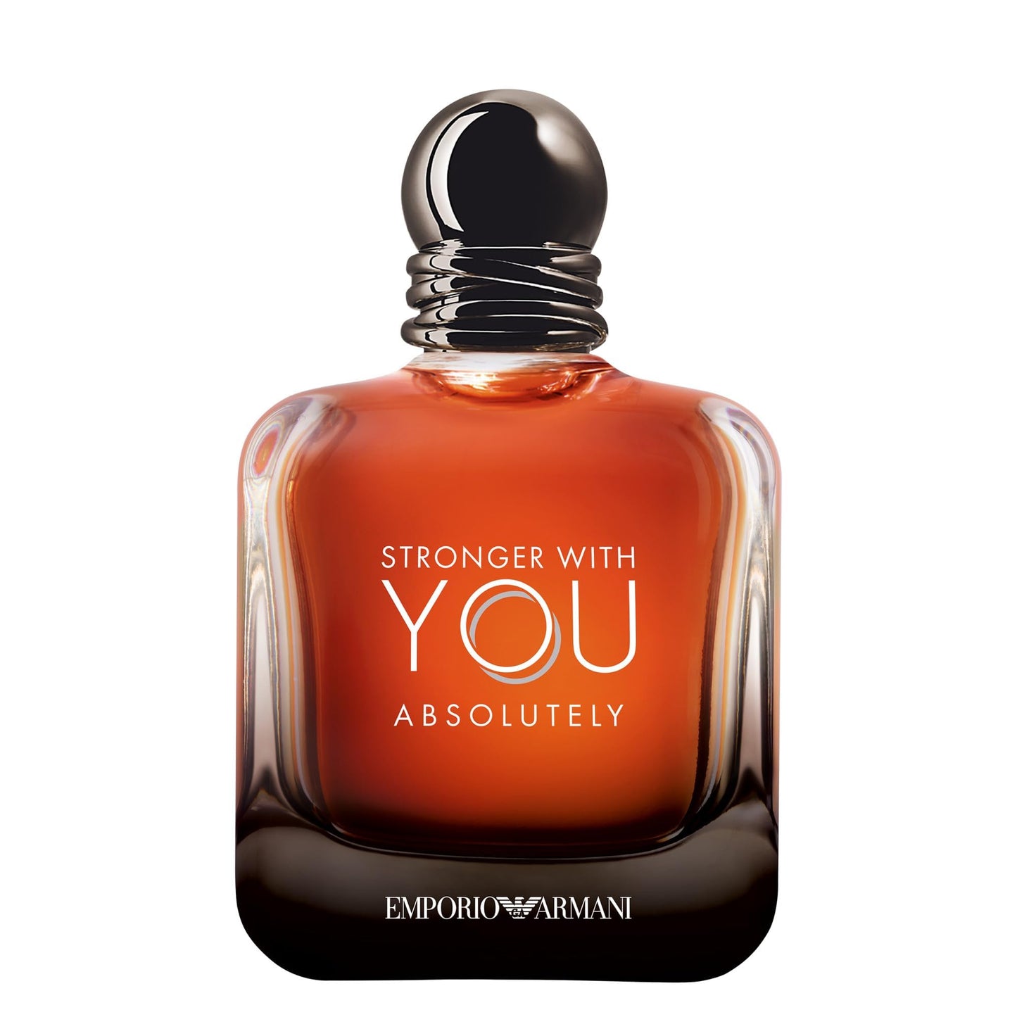 Armani Beauty - Stronger With You Absolutely - Parfum - Cologne for Men - Spicy Ambery Gourmand Men’s Fragrance – Rum Accord, Cedarwood, Lavendar & Vanilla Notes - 3.4 Fl Oz