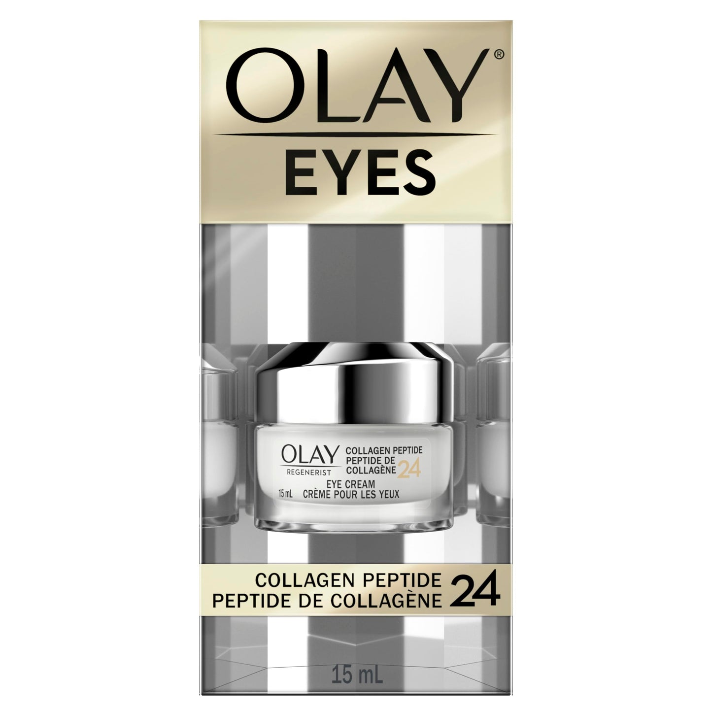 Olay Regenerist Collagen Peptide 24 Eye Cream, Fragrance-Free, 15 mL