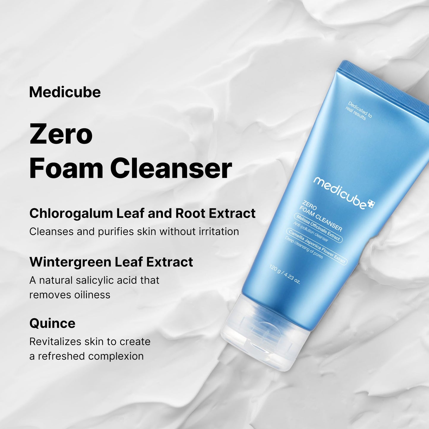 medicube Double Cleanser Duo for Facial Cleansing: Zero Pore Blackhead Deep Cleansing Oil and Zero Foam Cleanser