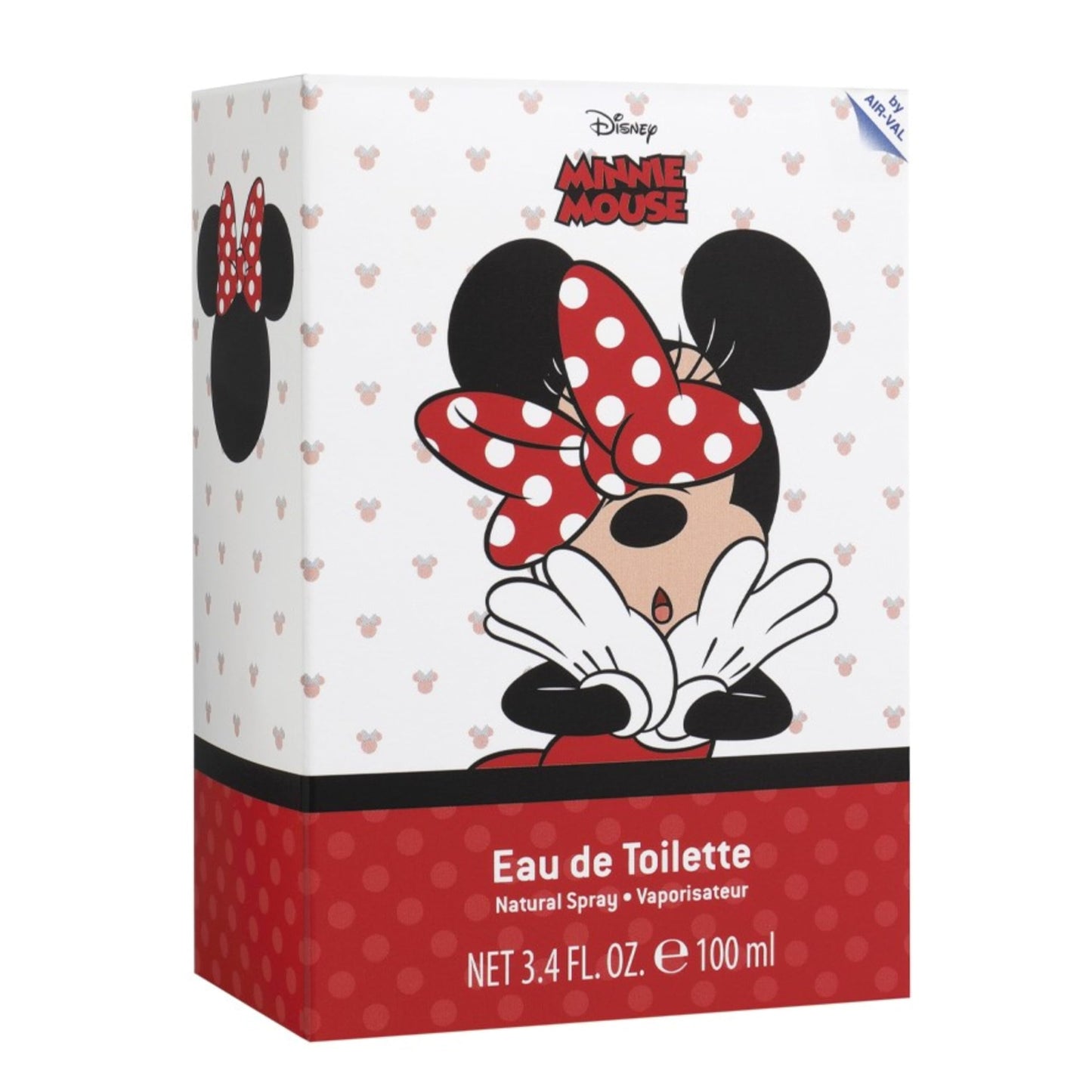 Minnie Mouse, Disney, Fragrance, for Kids, Eau de Toilette, EDT, 3.4oz, 100ml, Perfume, Spray, Made in Spain, by Air Val International