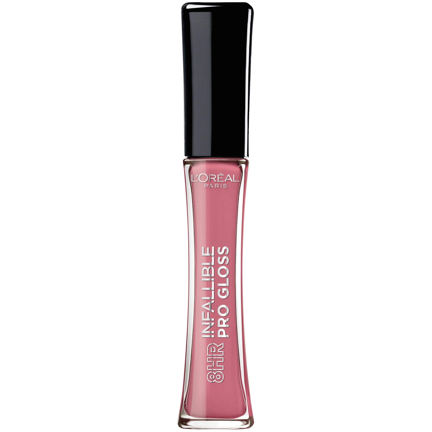 L’Oréal Paris Makeup Infallible 8 Hour Hydrating Lip Gloss, Nightfall Rose, 0.21 Fl Oz