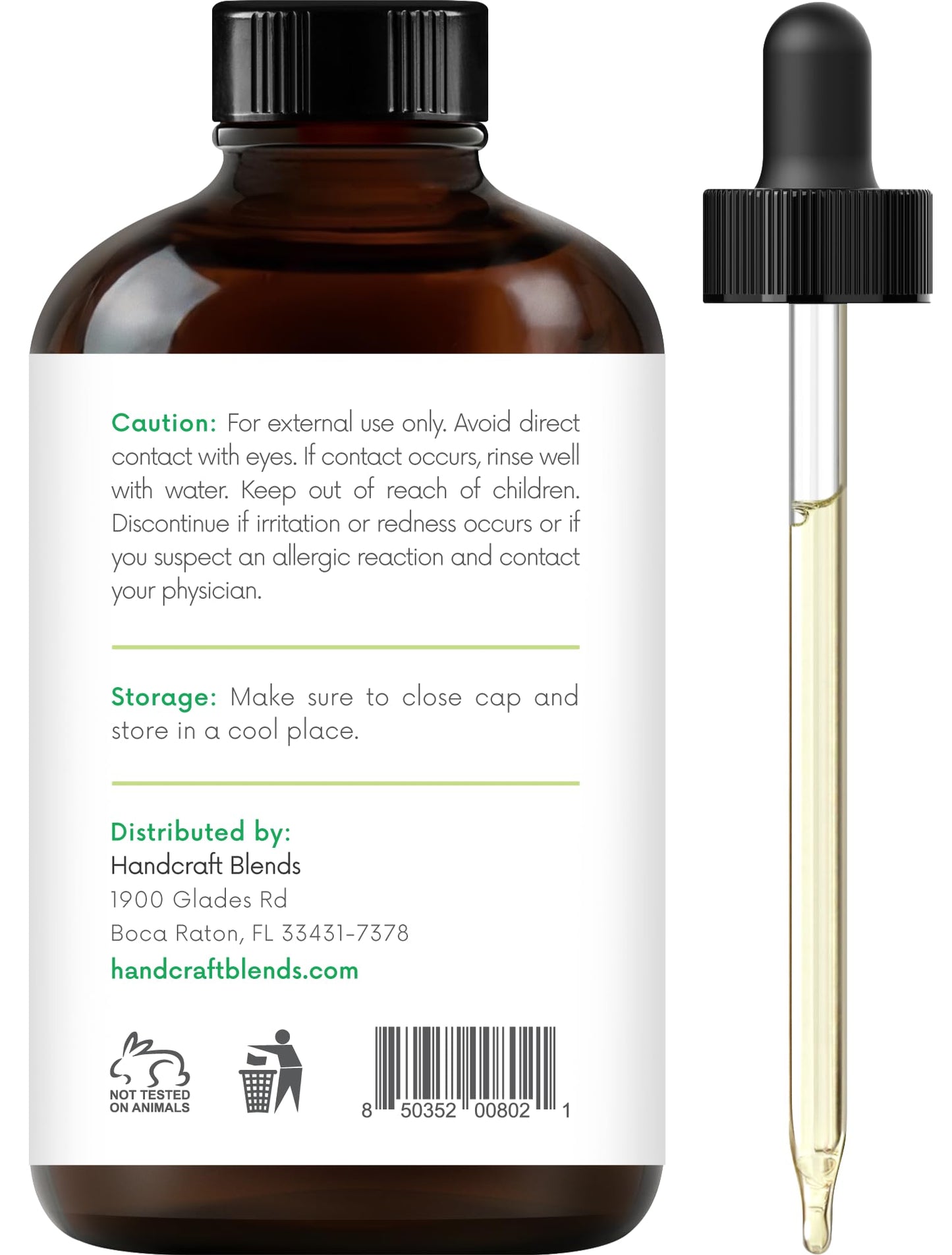 Handcraft Blends Peppermint Essential Oil - Huge 4 Fl Oz - 100% Pure and Natural - Premium Grade Essential Oil for Diffuser and Aromatherapy