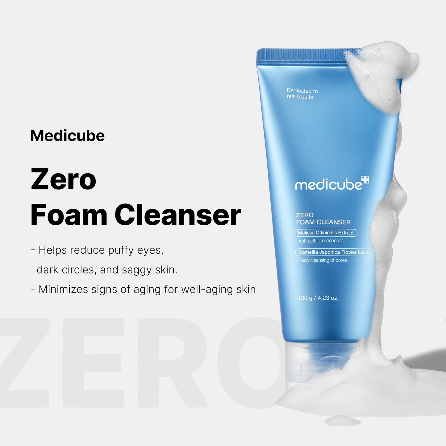 medicube Double Cleanser Duo for Facial Cleansing: Zero Pore Blackhead Deep Cleansing Oil and Zero Foam Cleanser