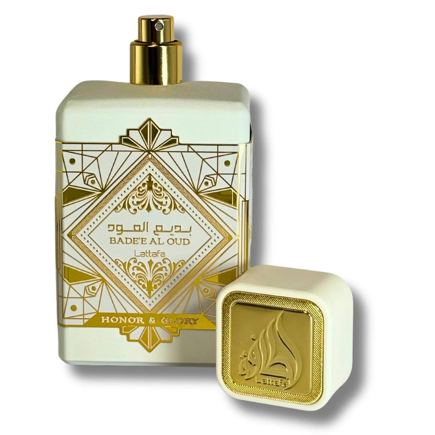 Lattafa Bade'e Al Oud Honor & Glory for Unisex Eau de Parfum Spray, 3.4 Ounce / 100 Ml