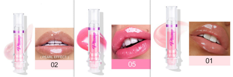 Nouveau tube à lèvres Rich Lip Color Rouge à lèvres légèrement épicé Lèvres miel Miroir à lèvres en verre Rouge à lèvres liquide