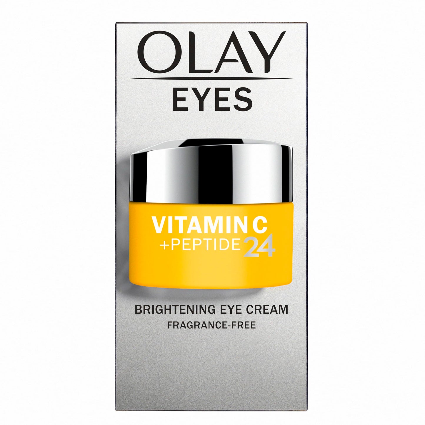 Olay Vitamin C + Peptide 24 Eye Cream, Fragrance-Free, 0.5 oz