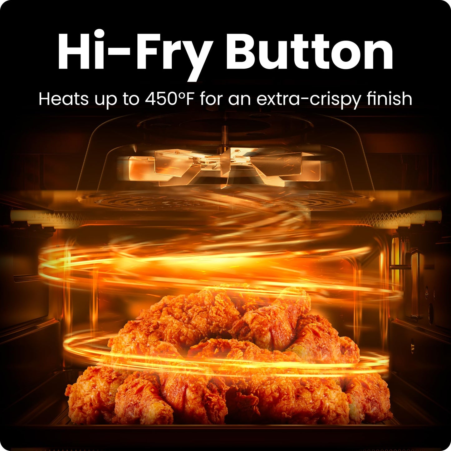 Chefman Air Fryer – 4 QT Compact Airfryer for Quick & Easy Meals in Minutes, Features Hi-Fry Technology for Extra Crisp, Touchscreen Controls with 4 Presets, Nonstick & Dishwasher Safe Basket - Black