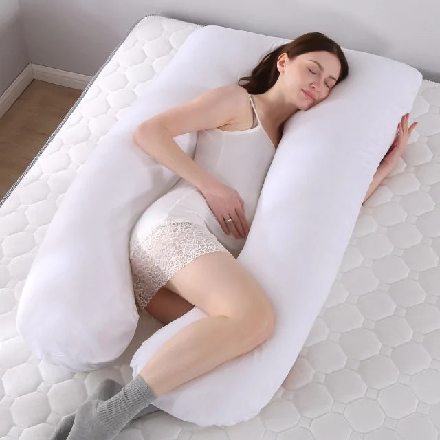 Coussin de soutien pour la grossesse - Forme en U 