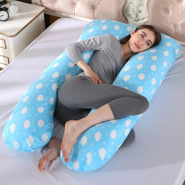 Coussin de soutien pour la grossesse - Forme en U 