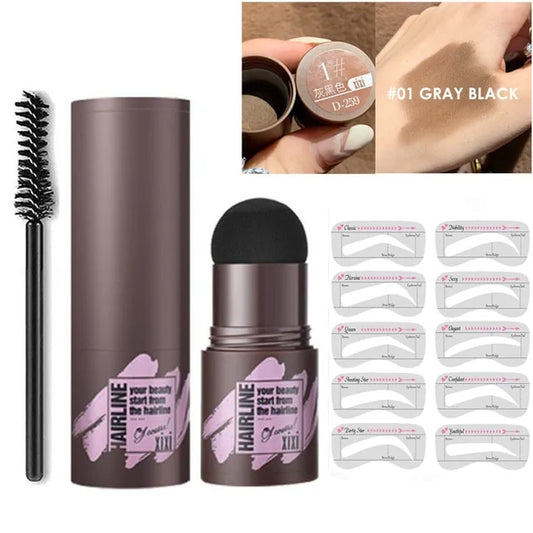 Kit de maquillage pour sourcils réutilisable 