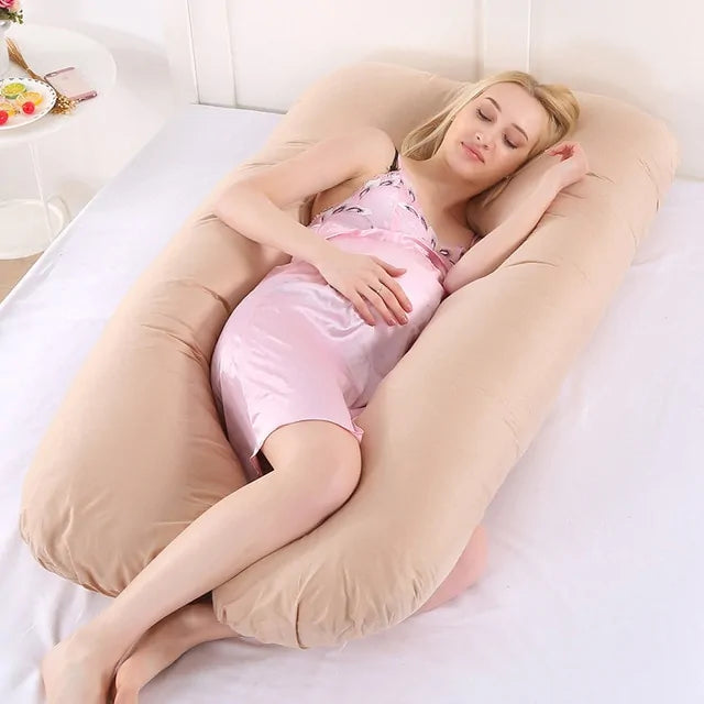 Coussin de soutien pour la grossesse - Forme en U 