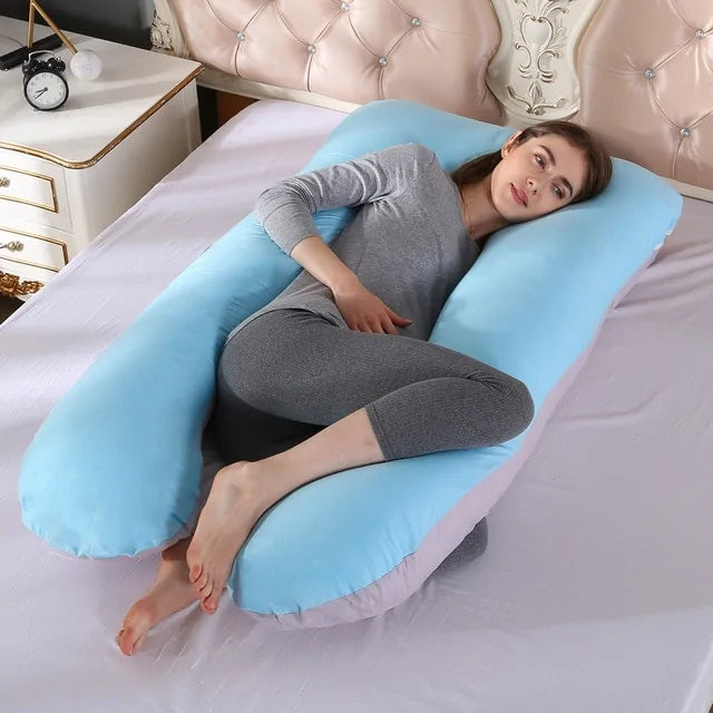 Coussin de soutien pour la grossesse - Forme en U 