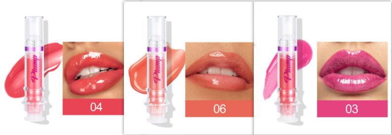 Neue Tube Lip Rich Lip Color Leicht würzige Lip Honey Lip Glass Mirror Face Lip Mirror Flüssiger Lippenstift