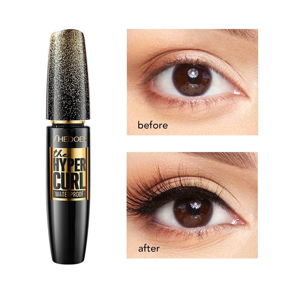 Mascara imperméable, résistant à la transpiration, épais, long, ne tache pas