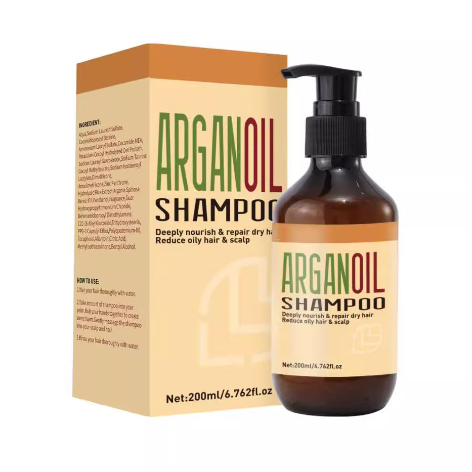 Nuts Oil Shampoo 200ml Moisturizing And Tough