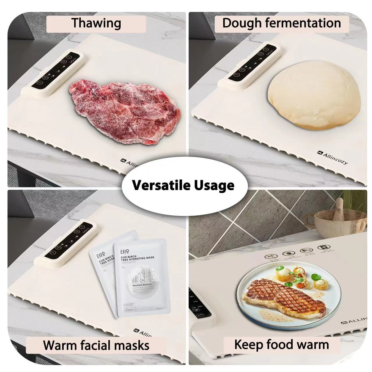 Multifunctional Hot Dish Temperature Keeping Pad Heat Dish Insulation Cutting Board