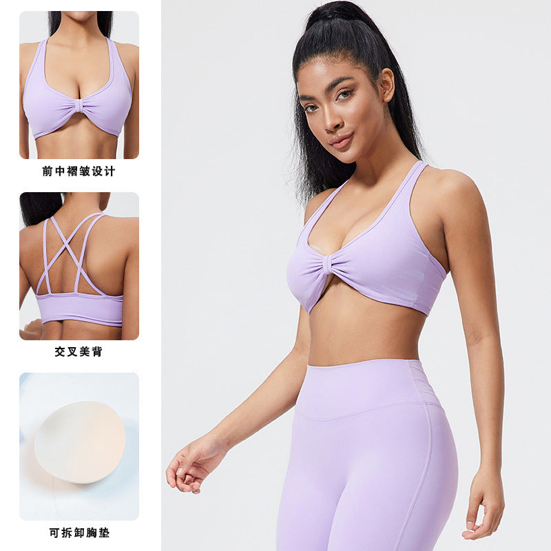 Fold Movement Underwear Cross Beauty Back Detachable