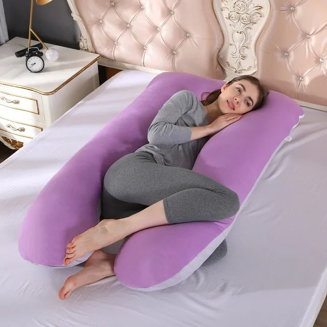 Coussin de soutien pour la grossesse - Forme en U 