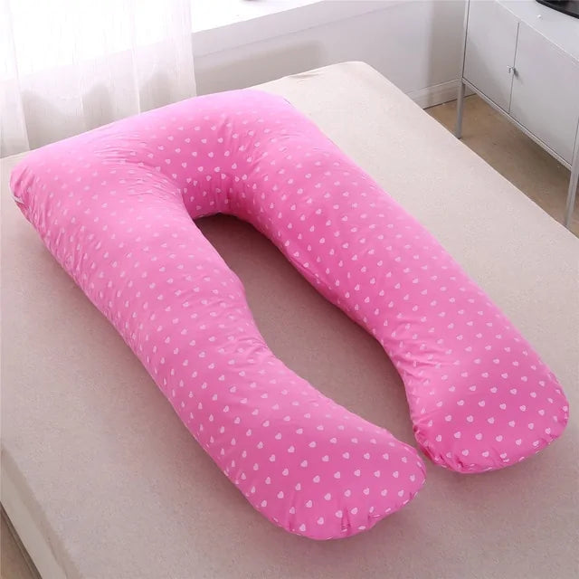 Coussin de soutien pour la grossesse - Forme en U 