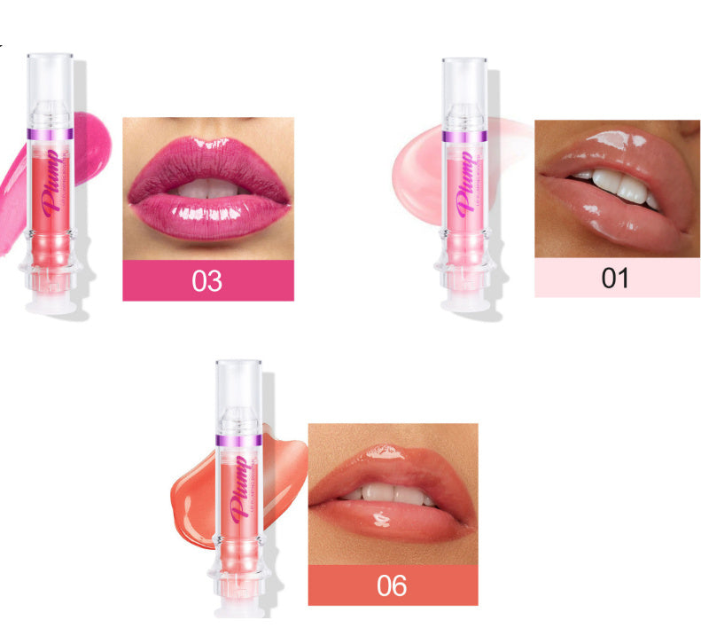 Neue Tube Lip Rich Lip Color Leicht würzige Lip Honey Lip Glass Mirror Face Lip Mirror Flüssiger Lippenstift