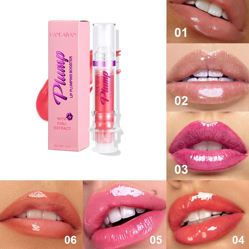 Neue Tube Lip Rich Lip Color Leicht würzige Lip Honey Lip Glass Mirror Face Lip Mirror Flüssiger Lippenstift