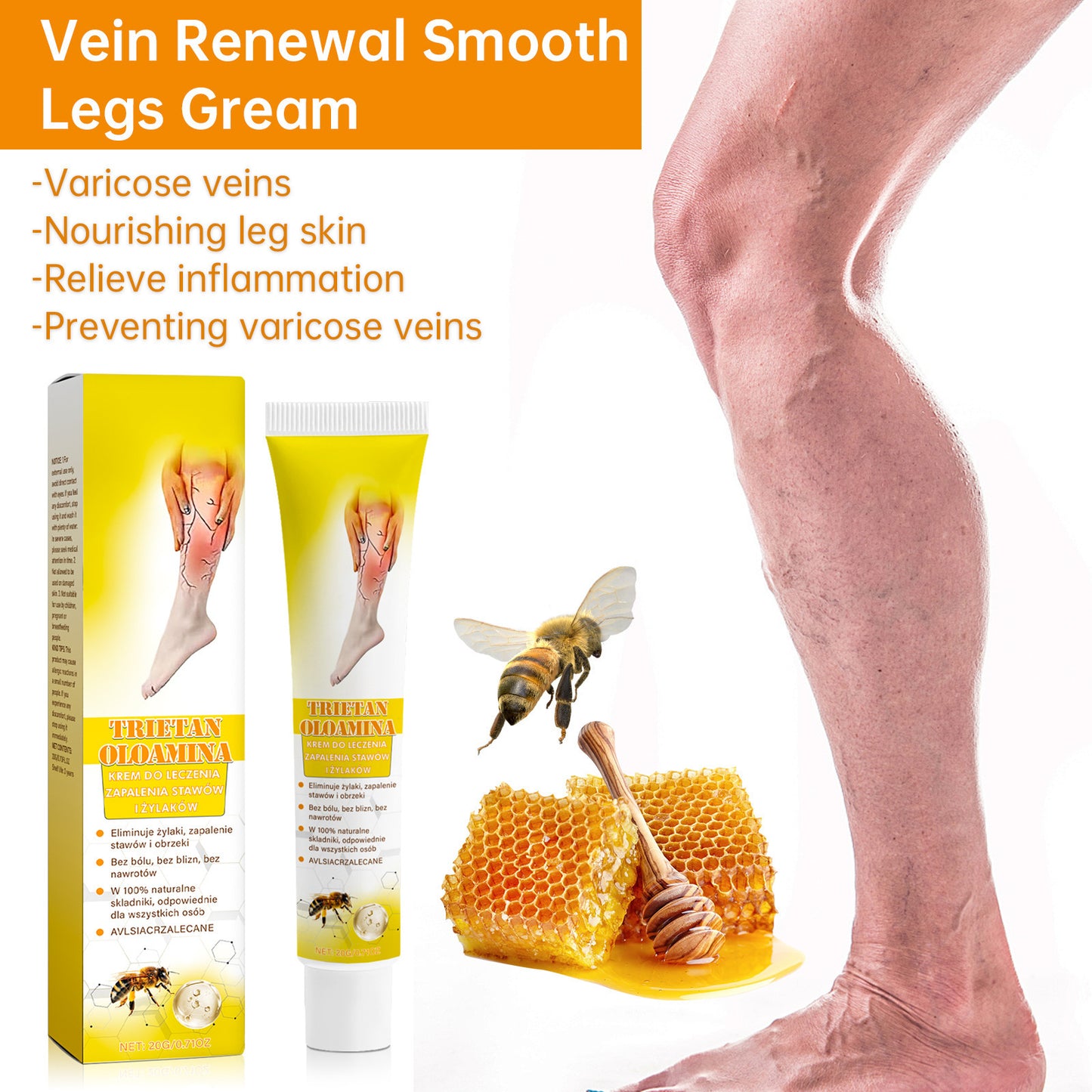 Vein Soothing Cream Relieve Moisturizing