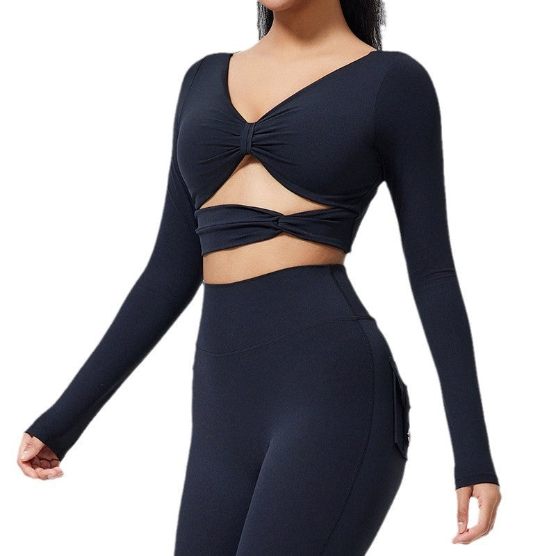 Fold Movement Underwear Long Sleeve Detachable Beauty Back